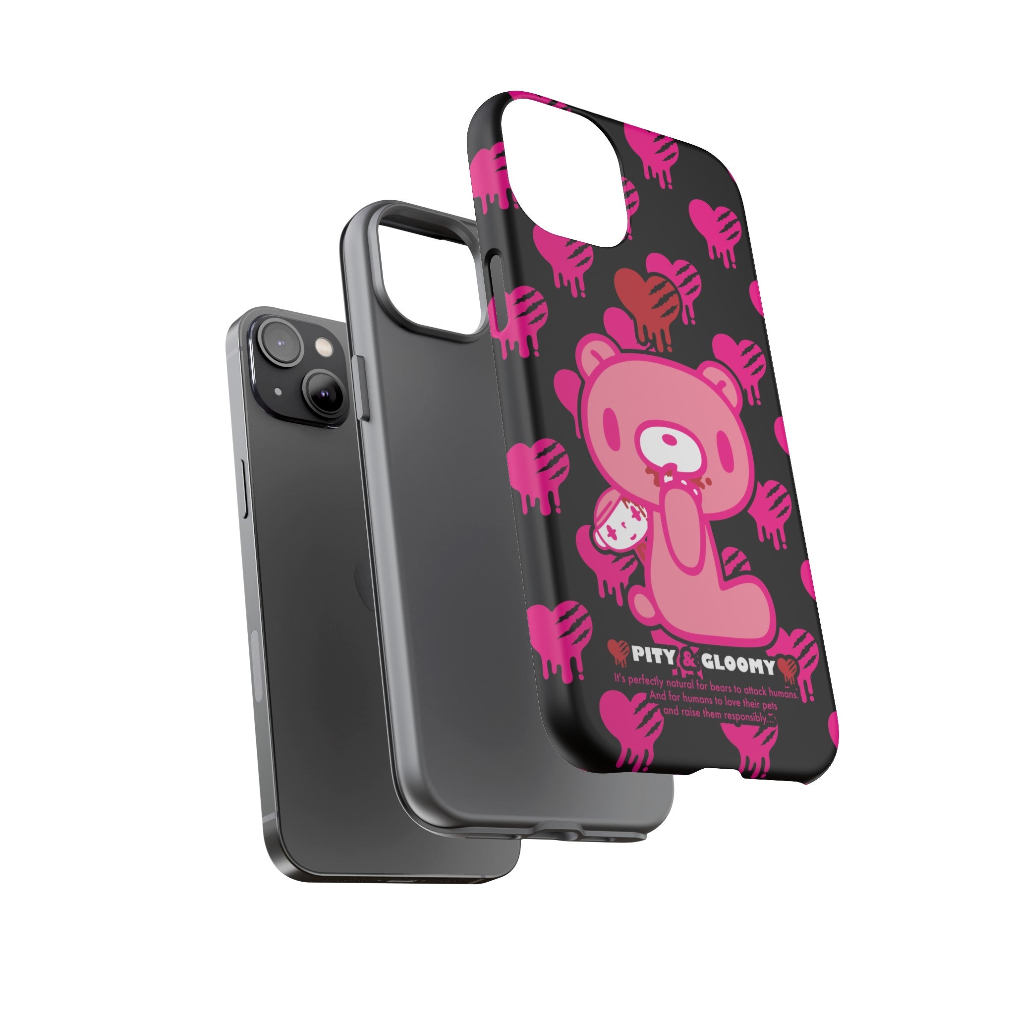 Gloomy Bear Pink Phone Case